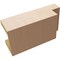 Ekena Millwork 6in. W x 4in. H x 12in. L Chapel Hill Woodgrain TimberThane Rafter Tail, Primed Tan RFTUR06X04X12CHPRCPR - alternate 4